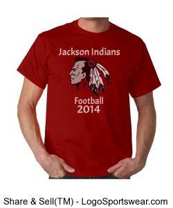 Jackson Indians Football 2014 Design Zoom
